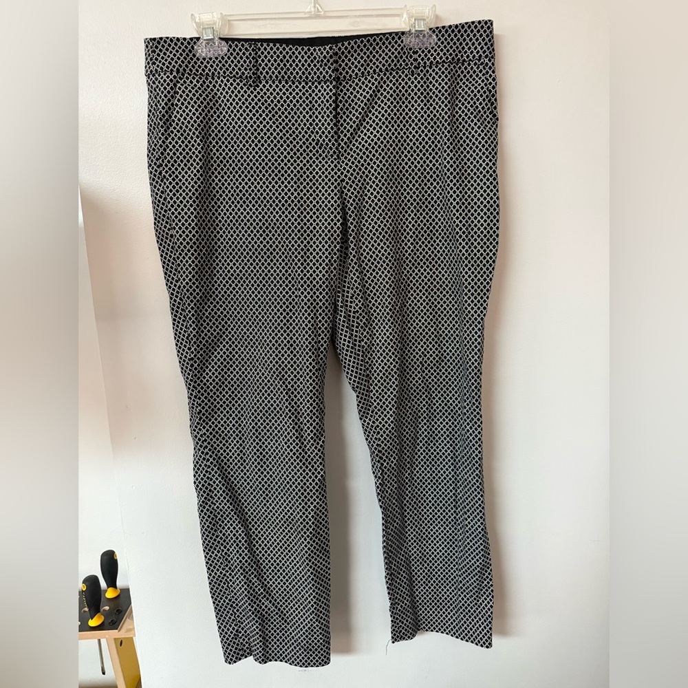 Stylish Black and White Women's Pants